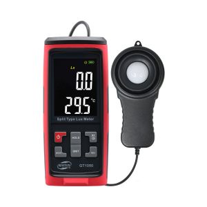 Luxmetro digital GT1050 para medir luminosidad y brillo