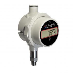 DM650PMIndicador de presin y temperatura de 0-3 bar montado lateralmente con registro de datos, alarma y mensajera