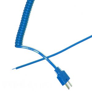 Tipo K Cable de Termopar Rizado Retráctil (JIS)