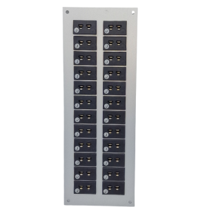 Conector de termopar Panel de aluminio con enchufes en miniatura IEC tipo J