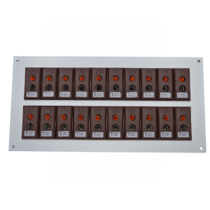 Conector de termopar Panel de aluminio con enchufes tipo T estndar IEC