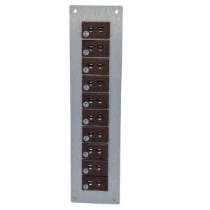 Conector de termopar Panel de aluminio con enchufes en miniatura IEC tipo T