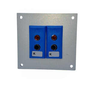 Conector de termopar Panel de aluminio con enchufes estndar JIS tipo K