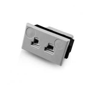 Miniatura Rectangular Fascia Socket Conector termopar AM-B-FF Tipo B ANSI