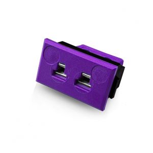 Conector de termopar de fascia rectangular en miniatura JM-E-FF tipo E JIS