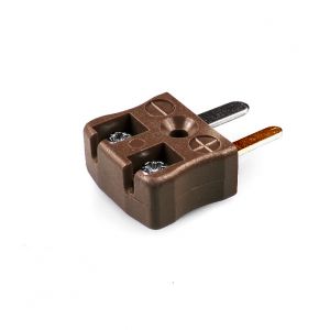 Enchufe del conector del termopar de cable rápido en miniatura JM-T-MQ tipo T JIS