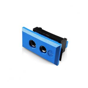 Conector de termopar fascia rectangular estándar Zócalo JS-K-FF Tipo K JIS