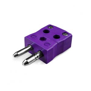 Conector de termopar de cable rápido estándar Enchufe JS-E-MQ Tipo E JIS