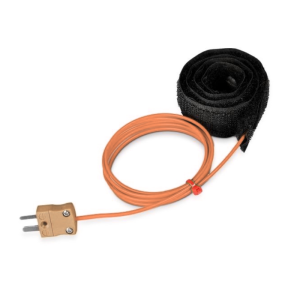 Termopar de velcro IEC, PFA con enchufe en miniatura - Tipo T