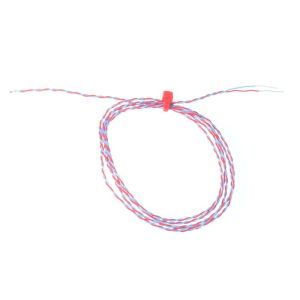 Termopar de unin expuesta aislado ANSI PFA con colas desnudas - Tipo T - Tamao de hebra de 1 / 0.3 mm - Longitud de 5 m