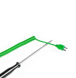 Sonda de penetracin de acero inoxidable de mano - Tipo K IEC 3,3 mm (punta reducida) x 120 mm