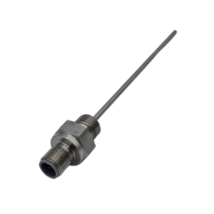 Sensor RTD Pt100 de automatizacin industrial con conector M12 - 1/4" NPT Tipo de conexin a proceso - 3 mm Dimetro de la vaina - 150 mm Longitud de la vaina