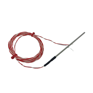 Sonda de termistor de uso general con cable PFA - dimetro de tubo de 3 mm, longitud de tubo de 150 mm