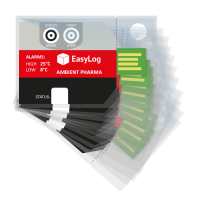 Lascar EL-PDF-1-004 - Registrador de datos Ambient Pharma con Alarmas. No se requiere software