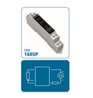 Estado SEM1605/P - Transmisor de temperatura Pt100 PC programable con calibracin de botn