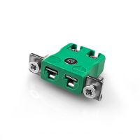 Miniatura De alambre rápido montaje en panel conector de acero inoxidable AM-R/S-SSPFQ Tipo R/S ANSI