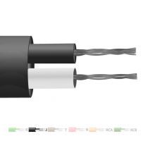 Cable / alambre de termopar de par plano con aislamiento de PVC tipo J (IEC)