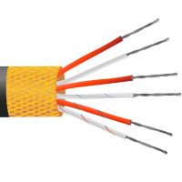 4 núcleos aislado de PVC, pantalla de cobre chapada en estaño, cable / cable del sensor PRT