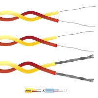 Tipo K PFA aislado doble par trenzado termopar cable / alambre (ANSI)