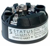 Estado SEM310 MKII - Universal, entrada dual, transmisor de temperatura HART de alto rendimiento